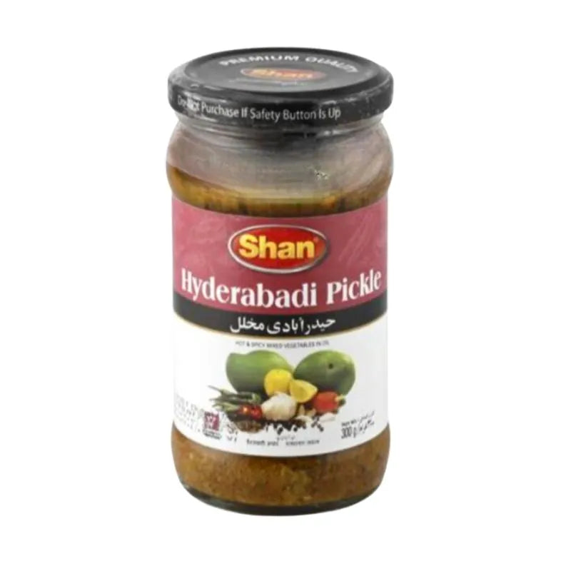 Shan Hyderabadi Pickle-300 grams-Global Food Hub