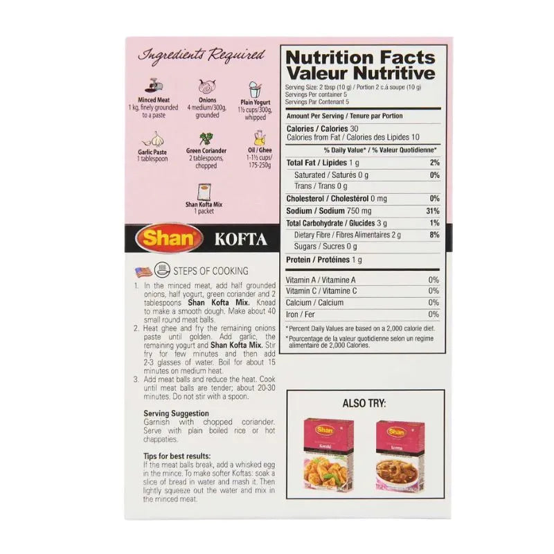 Shan Kofta Masala - 50g-Global Food Hub