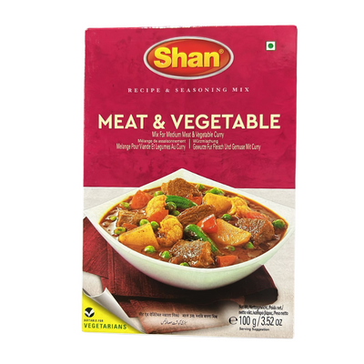 Shan Meat and vegetable Masala-100 grams-Global Food Hub