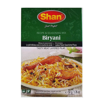 Shan (Pilao) Biryani Masala 50g-50 grams-Global Food Hub