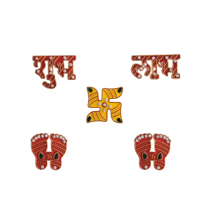 Shubh Labh Sticker with Lakshmi Charan - B-Global Food Hub
