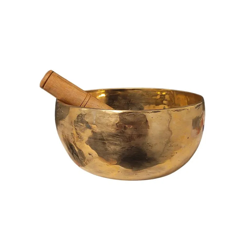 Singing Bowl for Meditation With Mallet - 17 cm Width-Global Food Hub