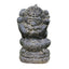 Sitting Ganesha Stone Statue-Global Food Hub