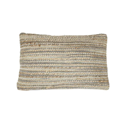 Sizo Handmade Cushion Chenille Cotton Grey Colour 30X50cm-Global Food Hub