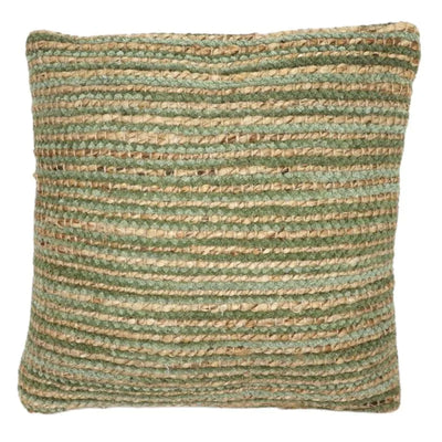 Sizo Handmade Cushion Chenille Cotton Olive 45X45cm-Global Food Hub