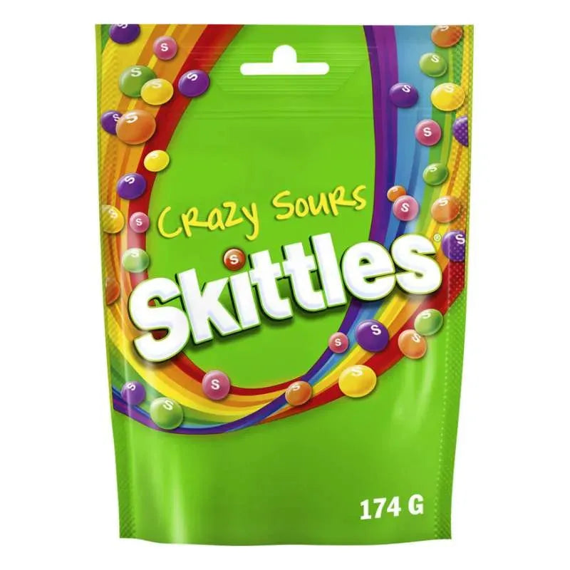 Skittles Crazy Sours - 174g-Global Food Hub