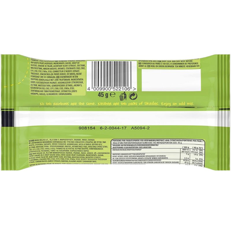 Skittles Sours - 45g-Global Food Hub