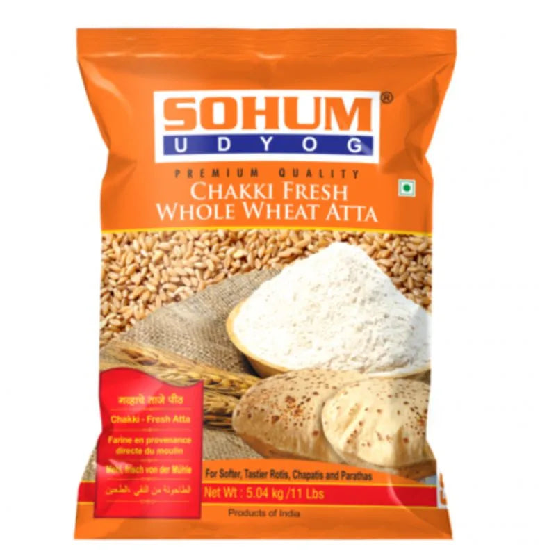 Sohum Lokwan Atta-5 Kilograms-Global Food Hub