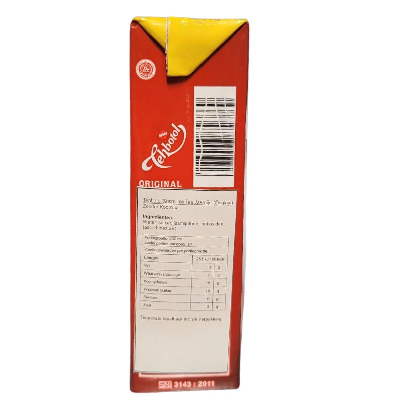 Sosro - Tehbotol Original - 1L-Global Food Hub