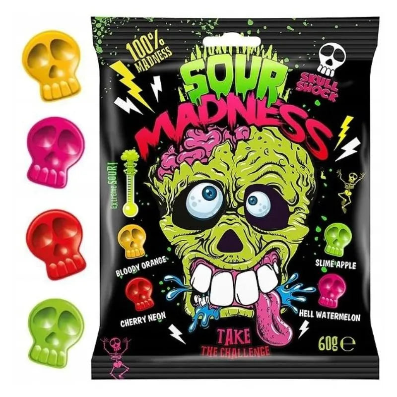 Sour Madness - 60g-Global Food Hub