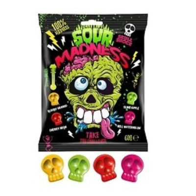 Sour Madness - 60g-Global Food Hub