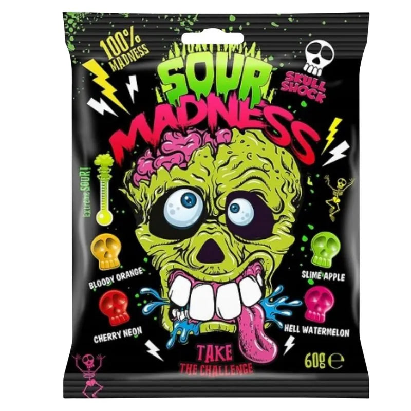 Sour Madness - 60g-Global Food Hub