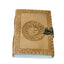 Spiritual Notebook Leather with Sun/Moon (17.5 x 13 cm) – Handmade-Global Food Hub