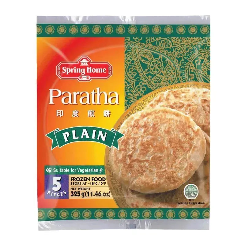 Spring Home - Frozen Paratha Plain 325g-Global Food Hub