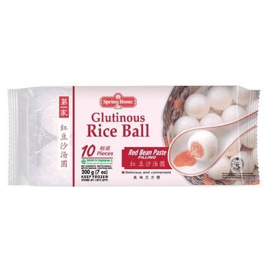 Spring Home Frozen Rice ball Red Bean Paste - 200g-Global Food Hub