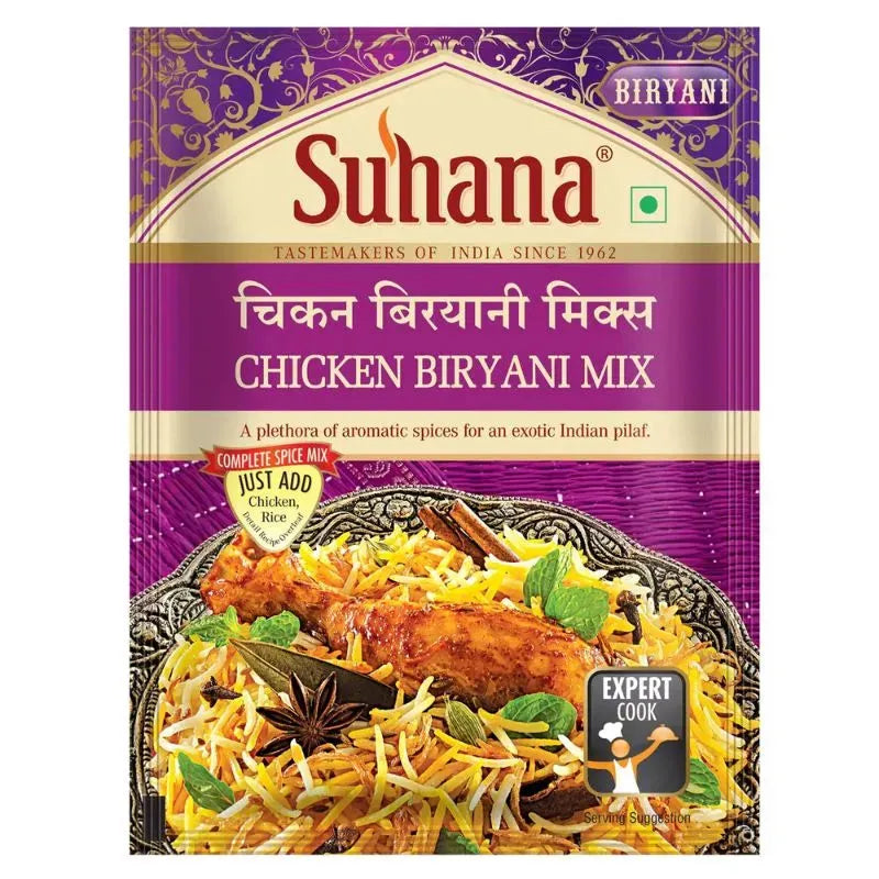 Suhana Chicken Biryani Mix-50 grams-Global Food Hub