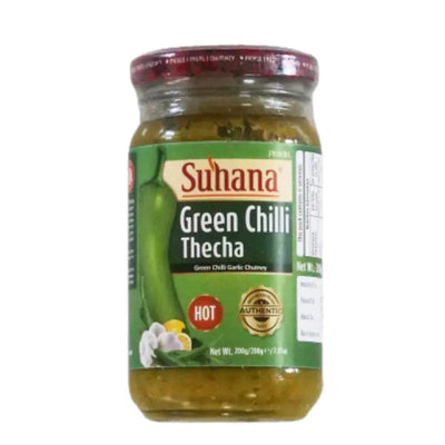 Suhana Green Chilli Thecha-Global Food Hub