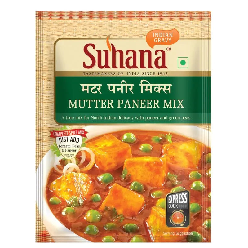 Suhana Mutter Paneer Mix-50 grams-Global Food Hub