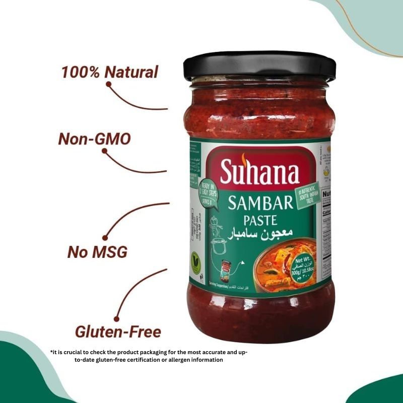 Suhana Sambar Paste - 300g-Global Food Hub