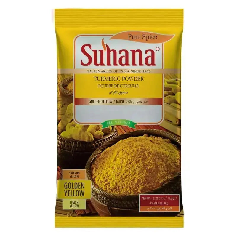 Suhana Turmeric / Haldi Powder - 1Kg-Global Food Hub