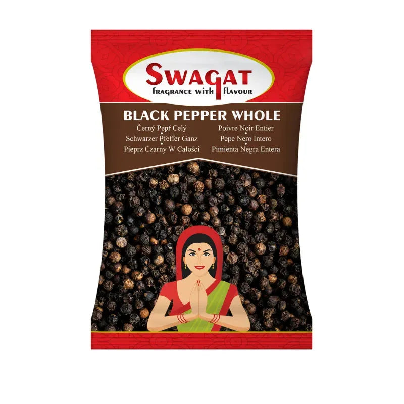 Swagat Black Pepper Whole - 100g-Global Food Hub