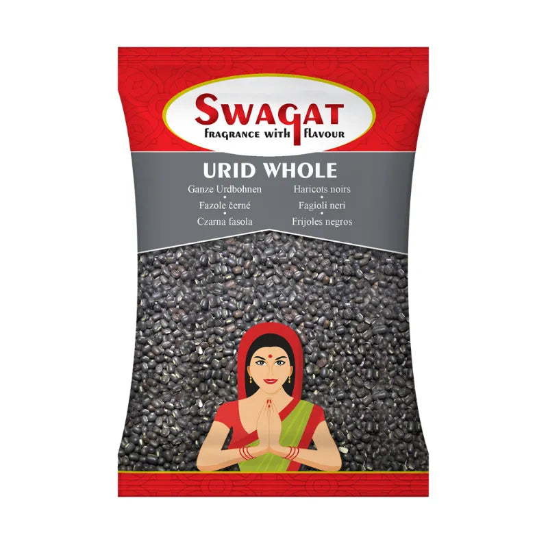 Swagat Urid Whole - 1Kg-Global Food Hub