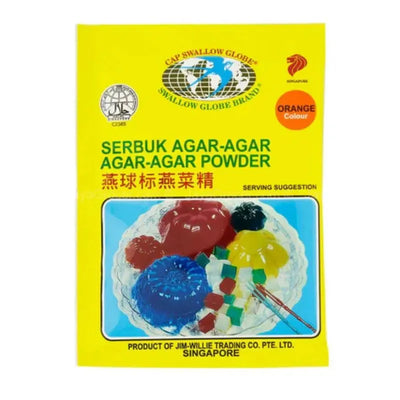 Swallow Globe Agar Agar Orange (Sachet) - 7g-Global Food Hub