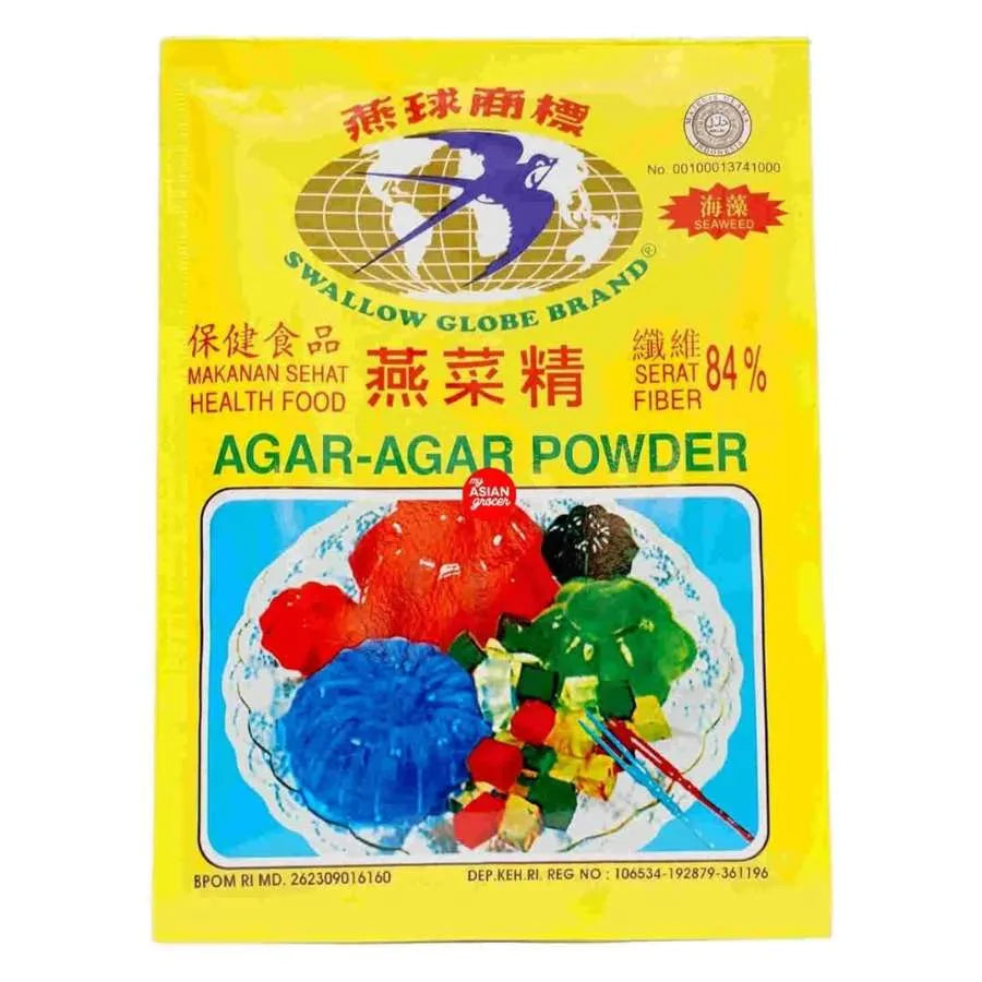 Swallow Globe Agar Agar Plain (Sachet)-Global Food Hub