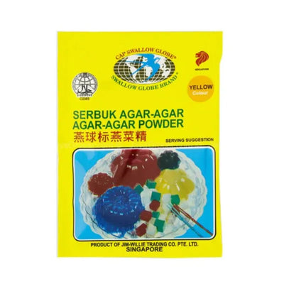 Swallow Globe Agar Agar Yellow (Sachet) 10g-Global Food Hub