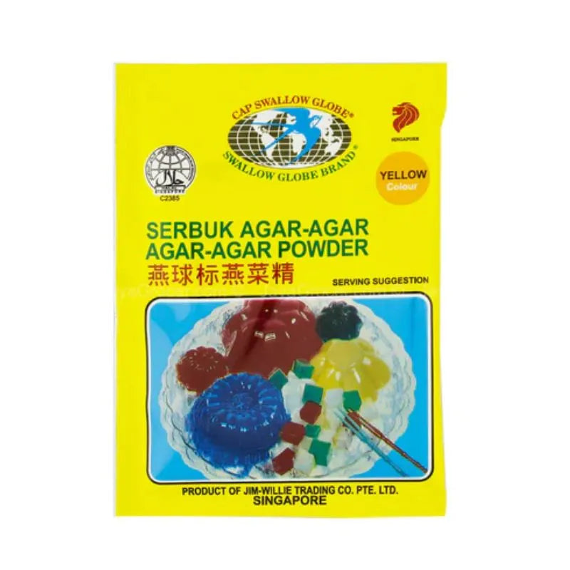 Swallow Globe Agar Agar Yellow (Sachet)-Global Food Hub