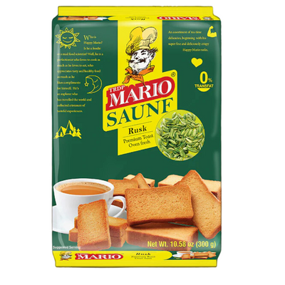 TRDP Mario Saunf Rusk-300 grams-Global Food Hub