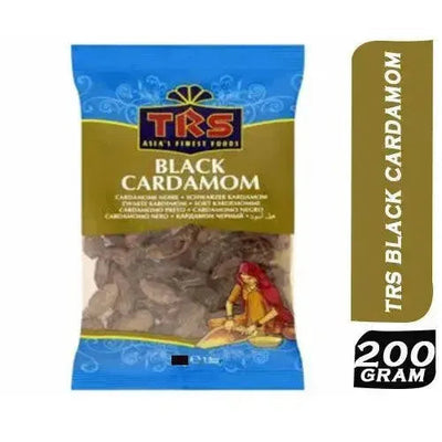 TRS Black Cardamoms - 200g-Global Food Hub