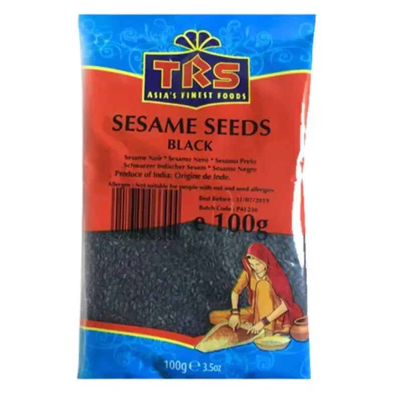 TRS Black Sesame seeds - 100g-Global Food Hub