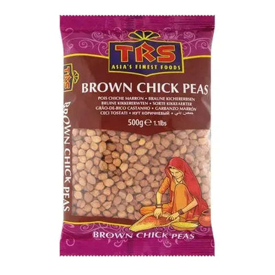 TRS Brown Chick Peas/ Kala Chana - 500g-Global Food Hub