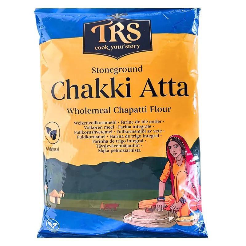 TRS Chakki Atta Whole Wheat Flour- 2Kgs-Global Food Hub