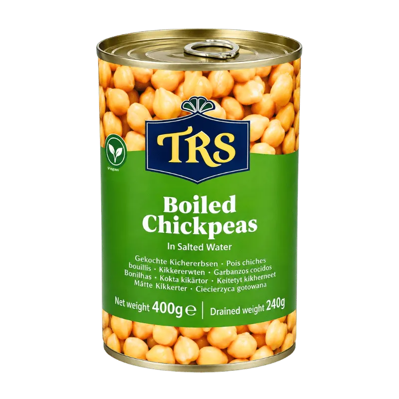 TRS Chick Peas Boiled Canned - 400g-Global Food Hub