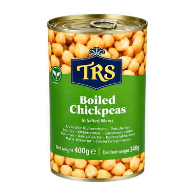 TRS Chick Peas Boiled Canned - 400g-Global Food Hub