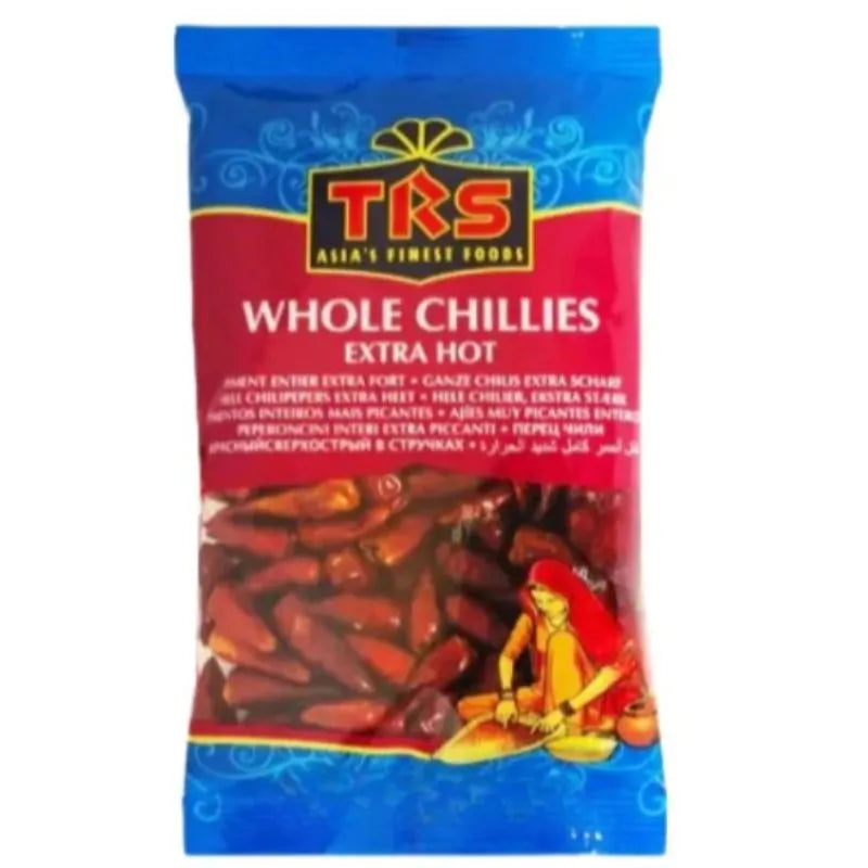 TRS Chilli Whole Red Extra Hot - 400g-Global Food Hub