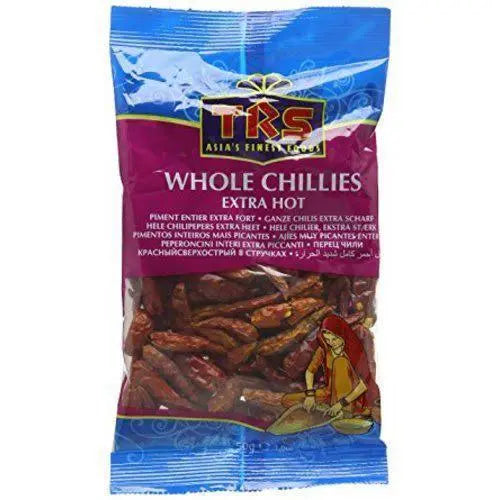 TRS Chilli Whole Red Extra Hot-Global Food Hub