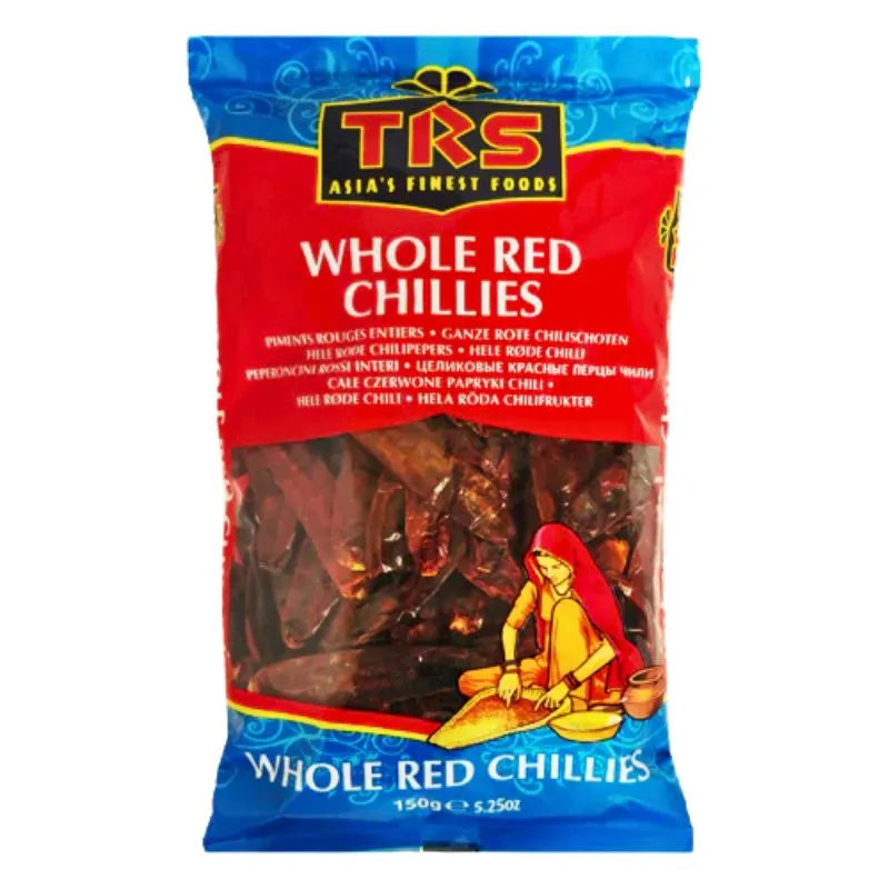 TRS Chilli Whole Red (Long)-150 grams-Global Food Hub