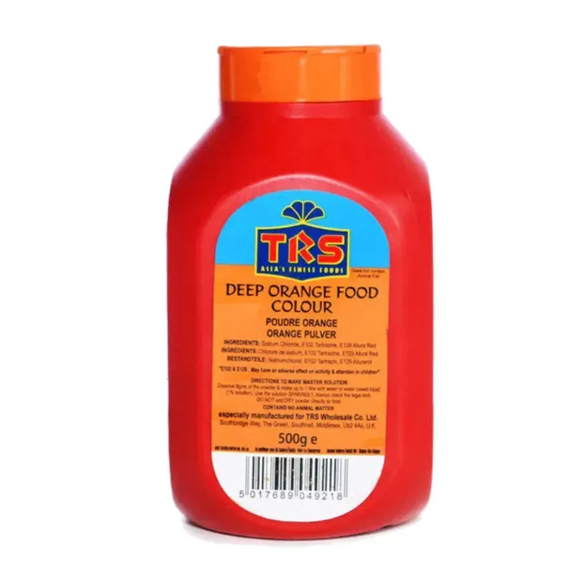 TRS Deep Orange Food Colour - 500g-Global Food Hub