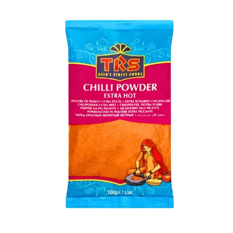 TRS Extra Hot Chilli Powder - 100g-Global Food Hub