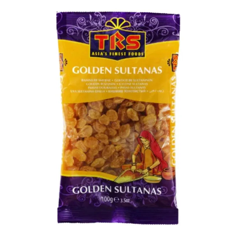 TRS Golden Sultanas - 100g-Global Food Hub