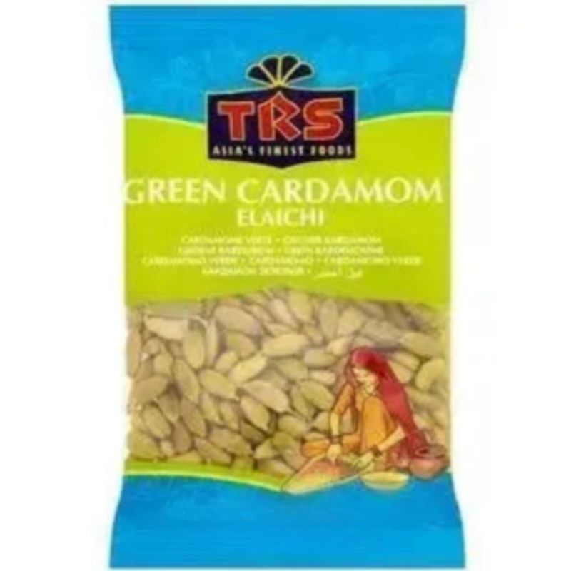 TRS Green Cardamom (Eliachi) - 200g-Global Food Hub