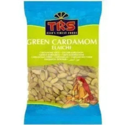 TRS Green Cardamom (Eliachi) - 200g-Global Food Hub