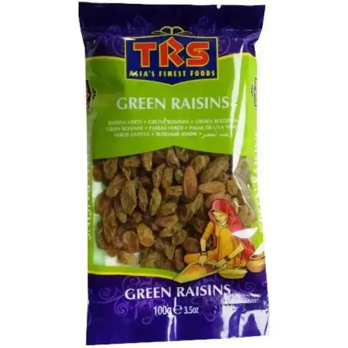 TRS Green Kishmish/ Raisins - 100g-Global Food Hub