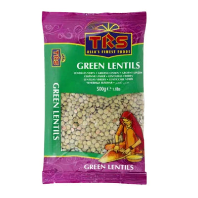 TRS Green Lentils - 500g-Global Food Hub