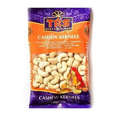 TRS Kaju Cashew Kernals - 100g-Global Food Hub