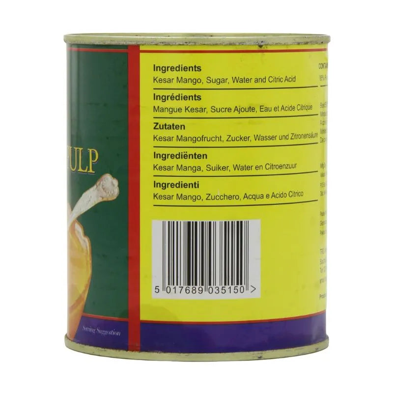 TRS Kesar Mango Pulp - 850g-Global Food Hub
