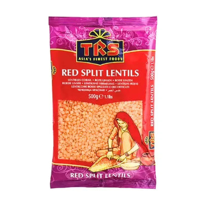 TRS Red Lentils - 500g-Global Food Hub